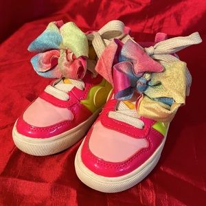 JoJo Siwa Girls High Top Sneakers SZ 8